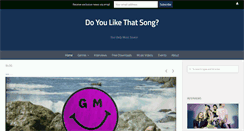 Desktop Screenshot of doyoulikethatsong.com